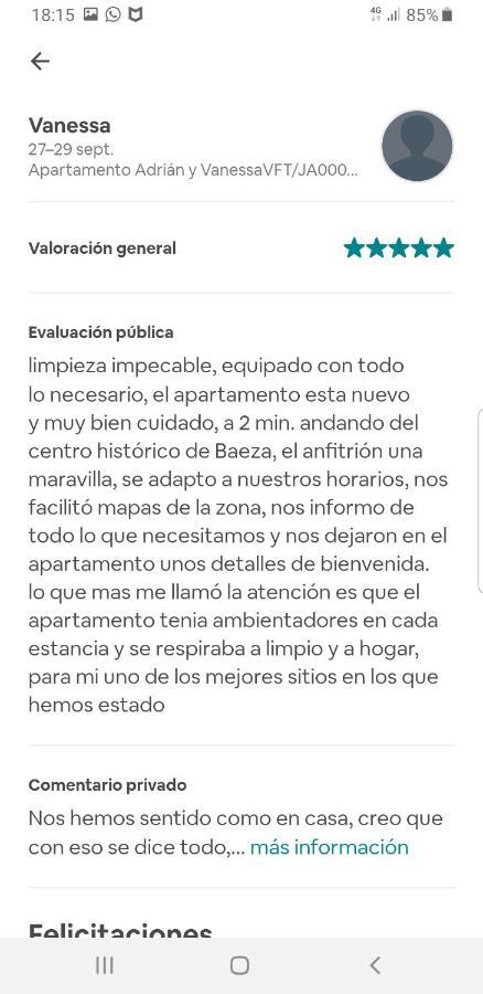 Apartamento Adrian Y Vanessa Vft/Ja/00086 바에자 외부 사진